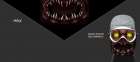 SKI SNOWBOARD MOTORCYCLE BANDANNA MASK - HUNGRY MAN